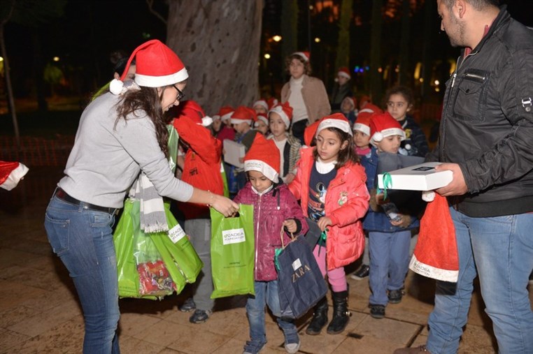 Azadea Foundation Decorates the Rene Mouawad Sanayeh Garden with AFEL Children